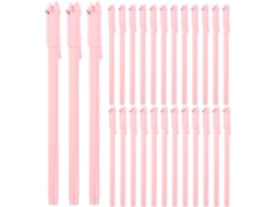 Conjunto De 50 Canetas Em Gel Com Estampa Gatinhos Kawaii Da