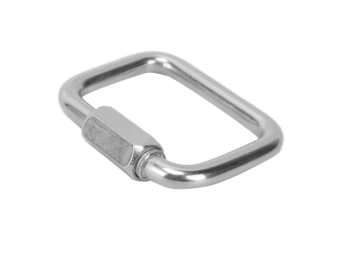 Fivela de Aço Inoxidável para Rede de Camping 8mm