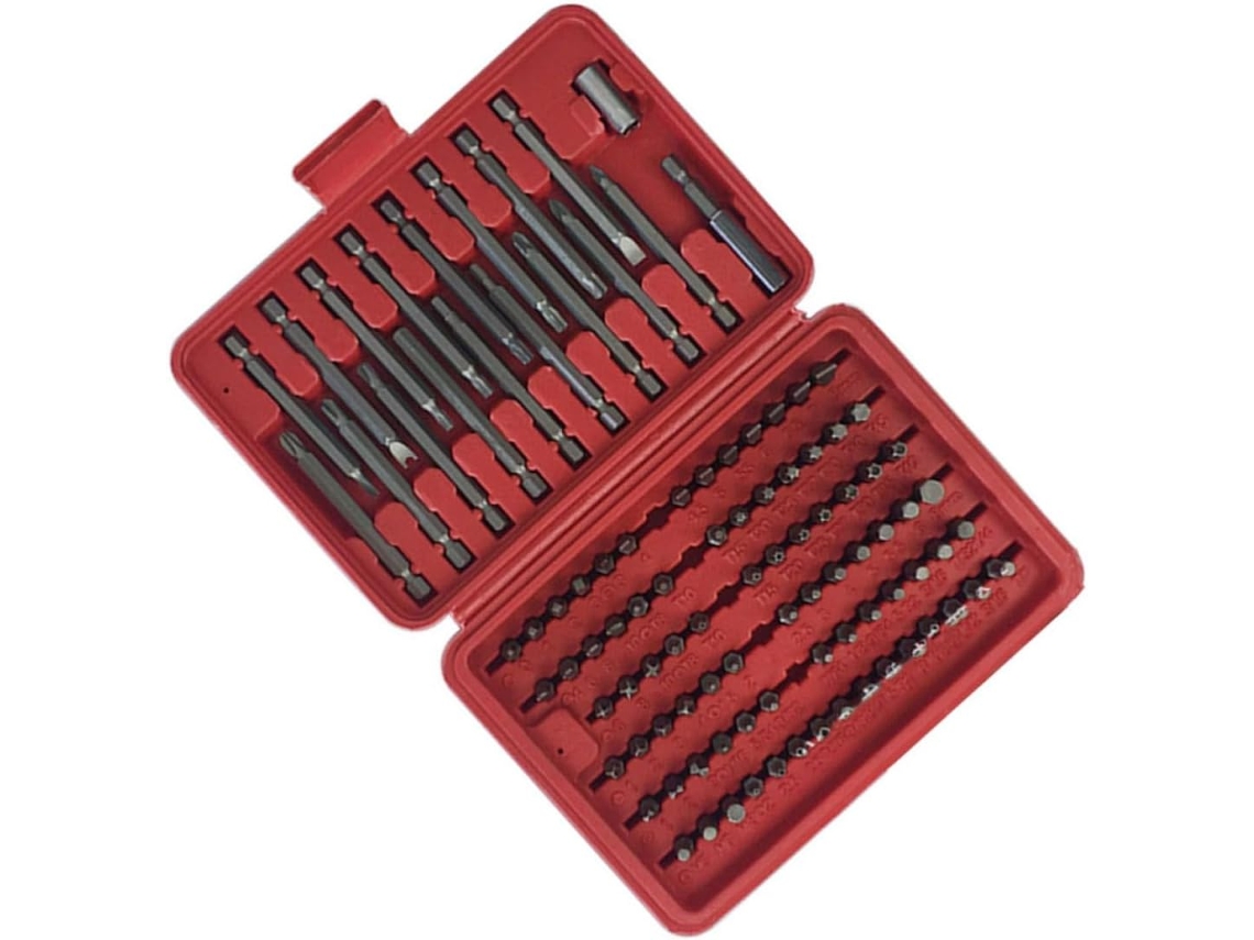 Kit De Reparo Com 98 Peças De Pontas De Chave De Fenda Multifuncionais De Alta Dureza.