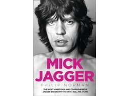 Livro Mick Jagger de Philip Norman (Inglês)