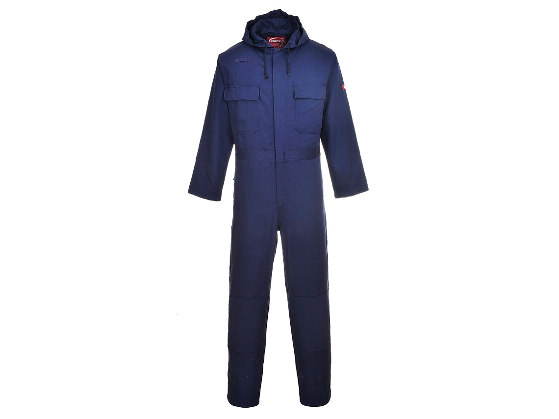 Bizweld Hooded Diver: Proteção E Conforto Azul Marinho / Xxxl