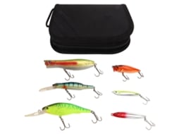 Isca Macia de Silicone com Cauda em T Bicolor para Pesca em Água Doce e Salgada
