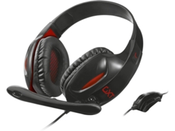 Auscultadores Gaming com Fio TRUST GXT330 XL (Over Ear - Multiplataforma - Preto)