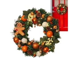 Guirlanda De Natal Para Exterior Em Formato De Casa De Especiarias, 40cm |
