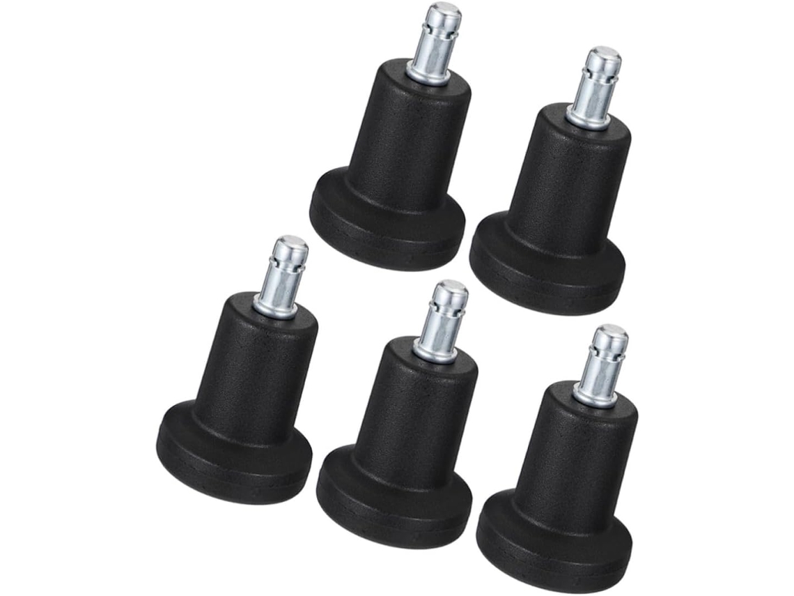 Conjunto de 12 elevadores de móveis, resistentes e ajustáveis, para sofás, cadeiras e mesas, com base.