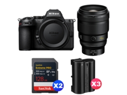 Z5 Ii + 135mm F/1.8 S Plena + 2 Sandisk 128gb Extreme Pro Uhs ii Sdxc + 3 Nikon En el15c + Ebook “20 Dicas para Fotos Que Impressionam” NIKON