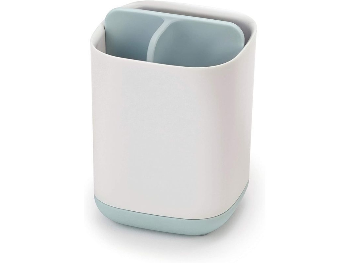 2026 portavasos de Cepillo de Dientes de Almacenamiento Fácil, Blanco, Pequeño, Ideal para Cepillos Eléctricos Y Crema Dental