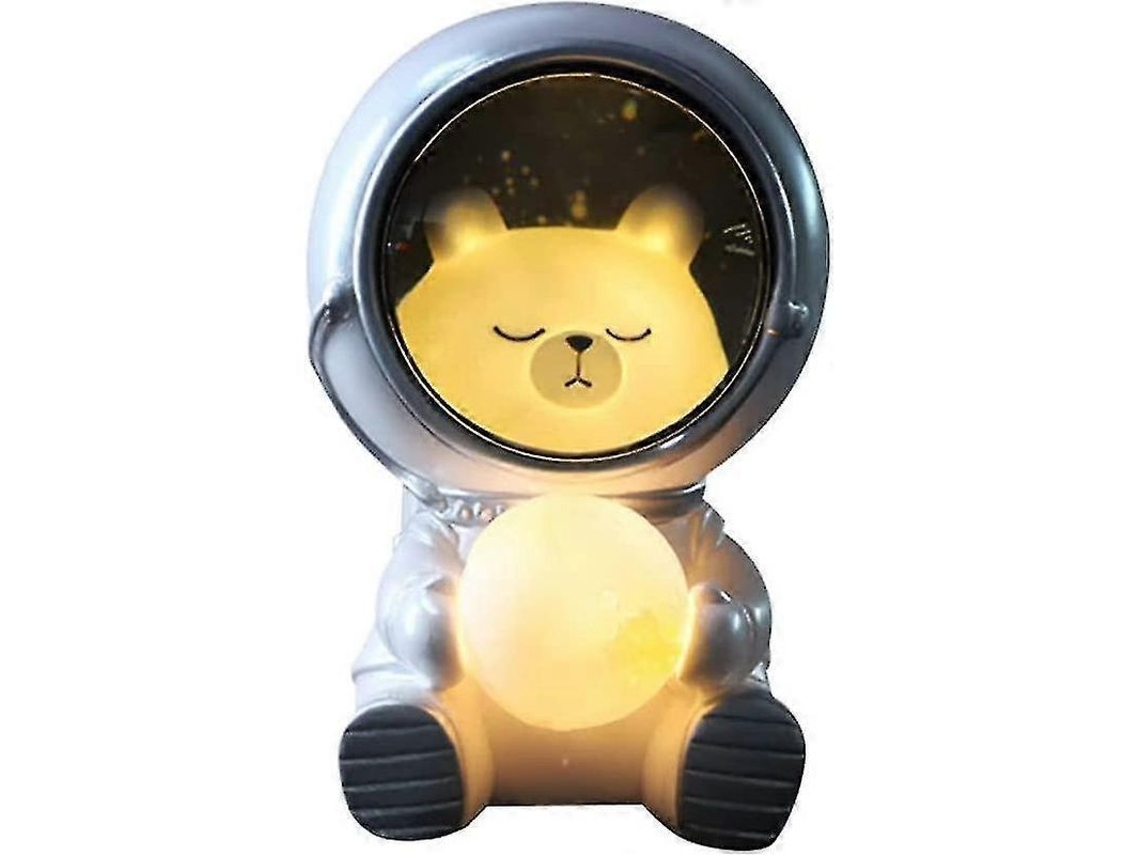 Luz De Noite Astronauta Com Animais, Luz Led Decorativa Para Quarto, Presente Criativo Para Crianças Estilo 1