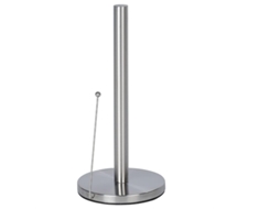 Suporte Para Rolo De Cozinha - Aço Inoxidável - Modelo De Pé - 33 Cm - Prata