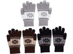 Conjunto Com 3 Pares De Luvas De Inverno Quentes E Compatíveis Com Telas Sensíveis Ao Toque, À Prova De Vento, Ideais Para Clima Frio E Ciclismo.