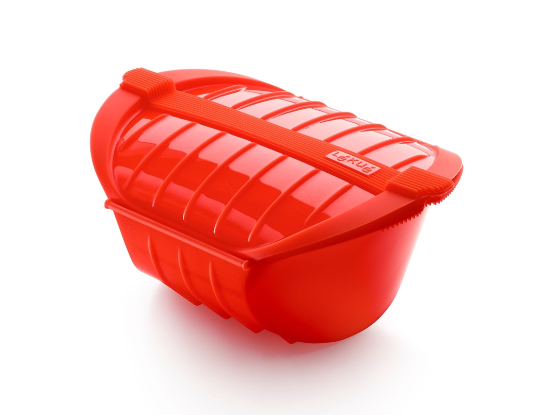 Caixa para Vapor LÉKUÉ 3-4 Pessoas (1000ml - 26 x 19 x 11.5 cm - Silicone)