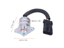 Laxiscreed Válvula Solenoide Fecho De Combustível Dc12v Para Controle De Liga/desliga