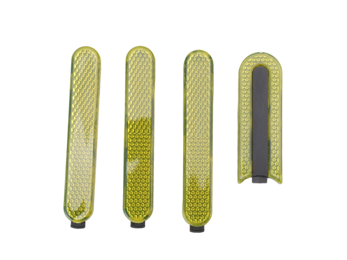 Refletor Mali para Patinete Elétrico com Cinta Reflexiva para Uso Noturno