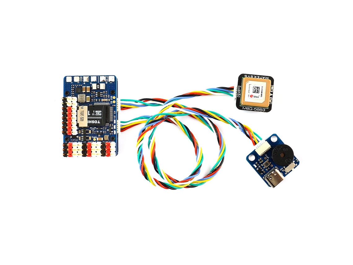 Controlador de Voo Matek Systems F722 wpx Stm32f722ret6 com Osd Integrado, 2 6s Fc para Aeromodelos de Asa Fixa. MDUG