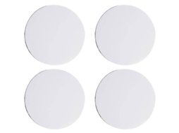 4 Unidades de Tela de Arte em Branco ALLINLESS