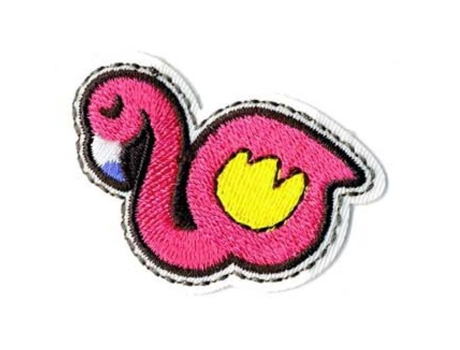 Ecusson Termocolante Chamativo Flamingo Rosa Mediac