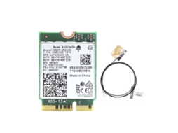 Ax201 Ax201ngw Placa Wifi Com 2 Antenas M.2 Cnvio2 2,4 Ghz/5 Ghz Wifi 6 3000mbps Bluetooth 5.1 Wifi Slowmoose