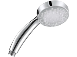 Chuveiro Com Led, Mudança De Cor, Acionado Por Pressão, De Mão, Sem Bateria.