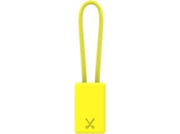 Cabo PHILO Keychain (USB - Lightning - 0.2m - Amarelo)