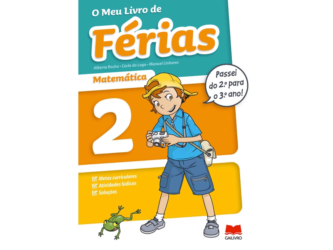 Livro O Meu Livro De Férias Matemática - 2º E 3º Ano de Alberta Rocha (Português)