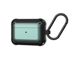 Capa protetora de silicone resistente a impactos, modelo Bumblebee Armor, para fones de ouvido sem fio AirPods Pro. GIECY