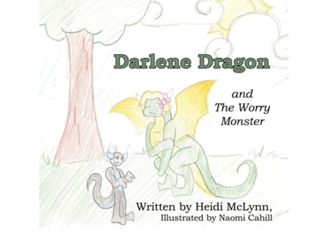 Livro Darlene Dragon and The Worry Monster de Heidi McLynn (Inglês)