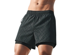 Omni-2026pantalones Cortos De Running 2 En 1 Para Hombre Con Bolsillos Y Liner Camuflaje Para Gimnasia Entrenamiento Tennis Senderismo