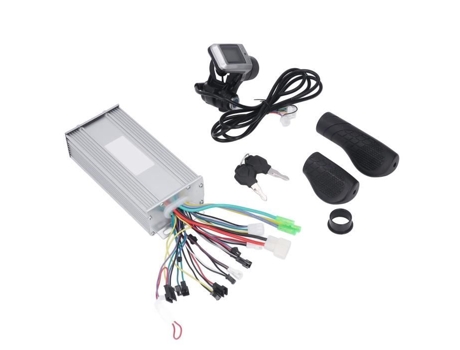 Kit de painel lcd controlador de bicicleta vingvo 36/48v 1000w controlador sem escova lcd tela de cristal líquido VINGVO