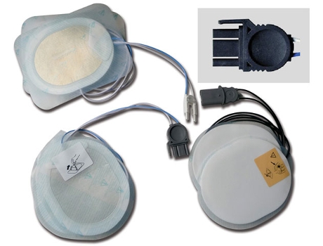 Placas para Adultos Compatíveis para Desfibrilhadores Medtronic-Physiocontrol Fiab S.P.A.