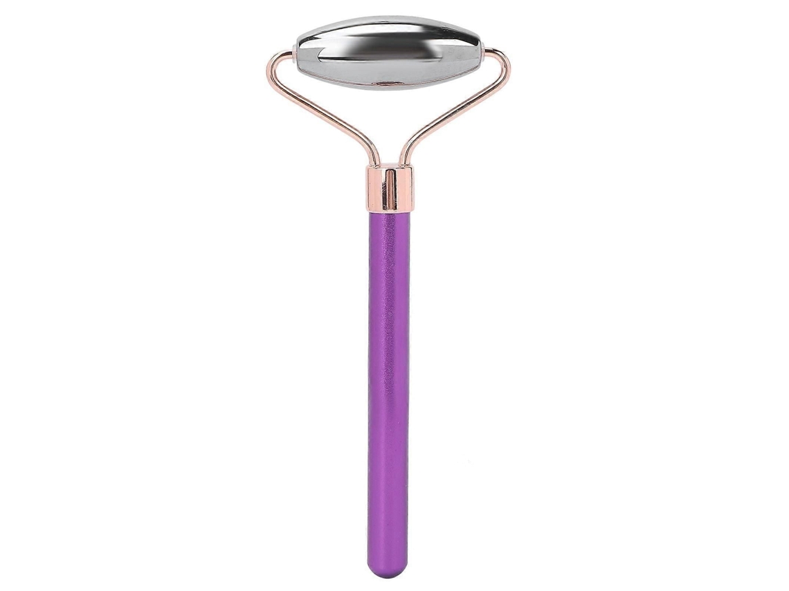 Massageador Facial Portátil com Rolos para Uso Doméstico, Simples e Eficaz Lifting Firmeza da Pele do Rosto, na Cor Roxa. GOKOCO