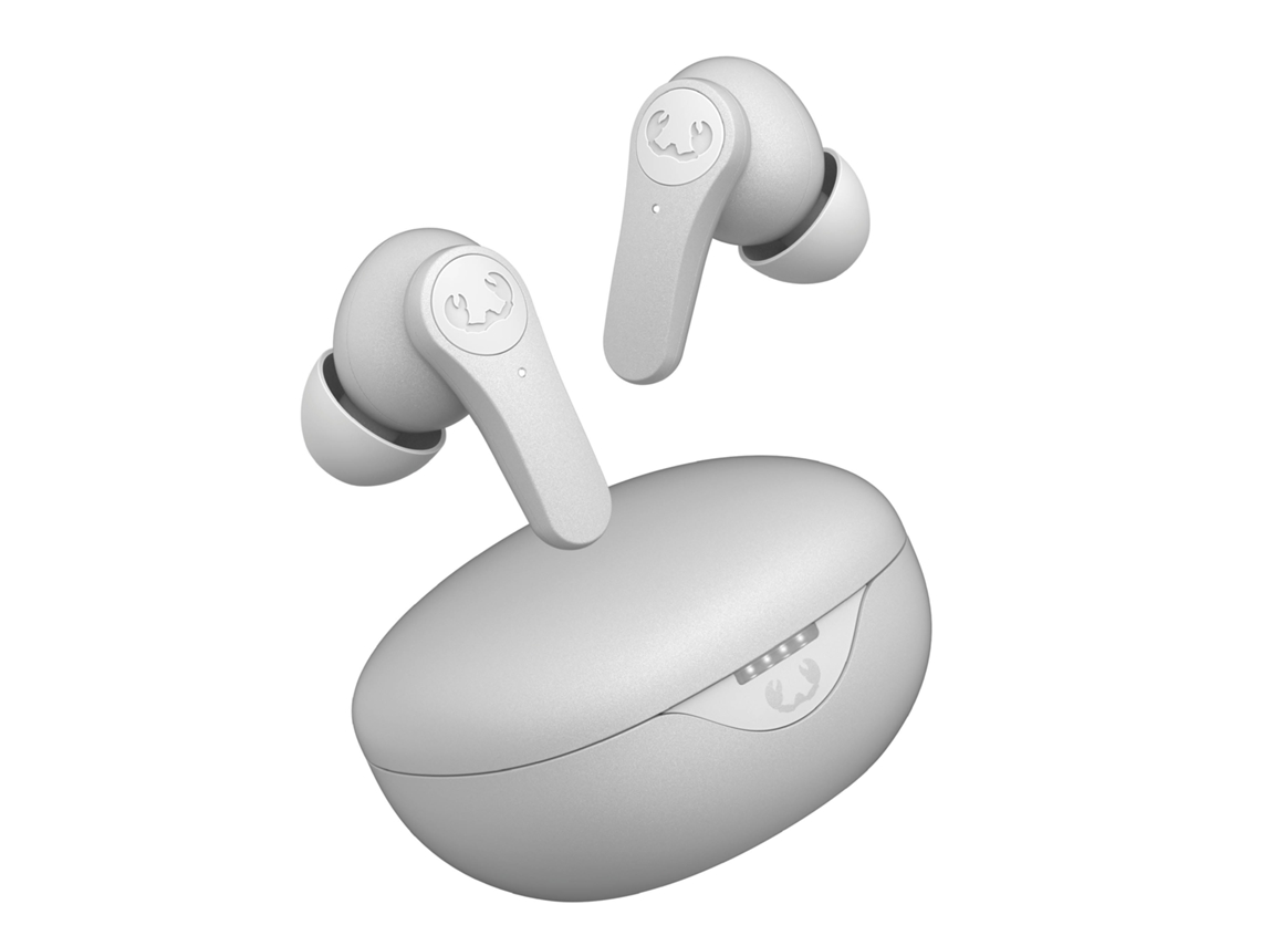 Auriculares Bluetooth FRESH 'N REBEL Twins Rise (Sem Fios - Noise Cancelling - Microfone - Cinzento)