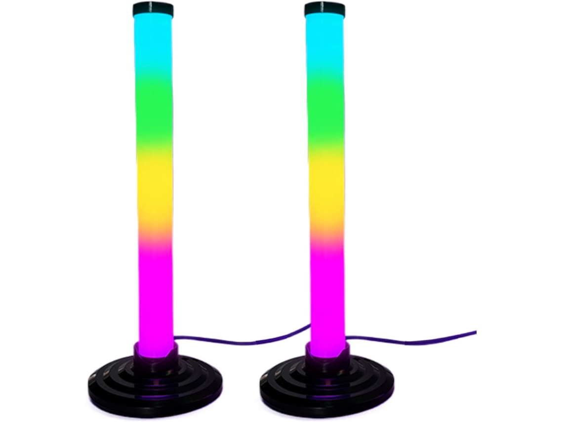 Barra Rgb | Lâmpada Sincronizada Com Música | Luzes Led Inteligentes Controladas Por Voz Para Jogos Gokoco
