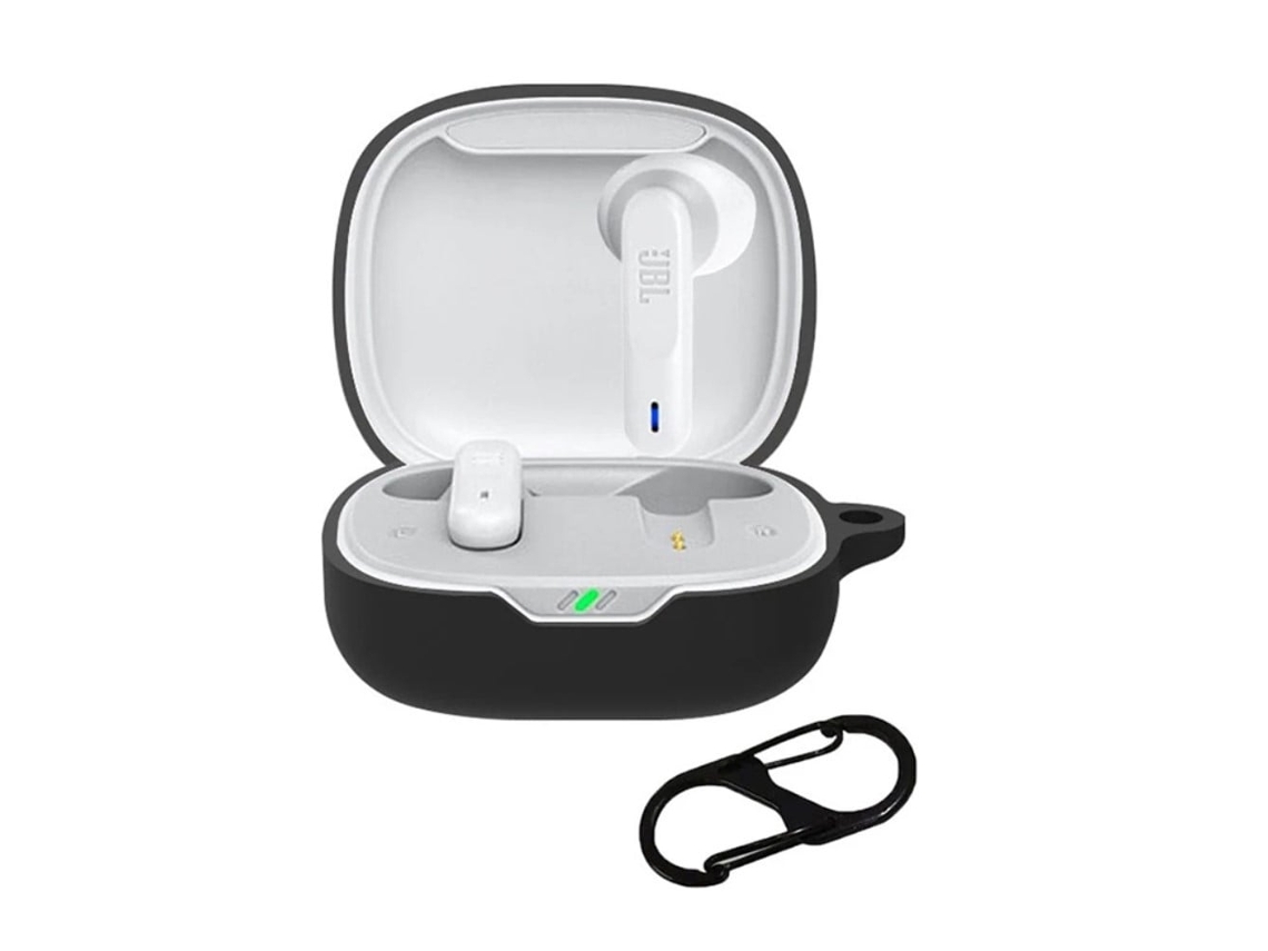 Capa De Silicone Jbl Wave Flex Com Fivela Preto Brilvibera