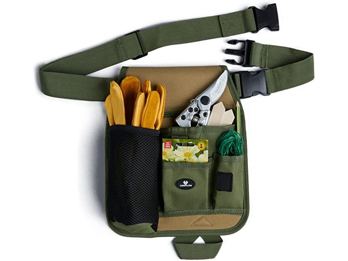 Bolsa De Cintura Para Florista E Jardineiro Unissex, Suporte Para Ferramentas E Bolso Slowmoose