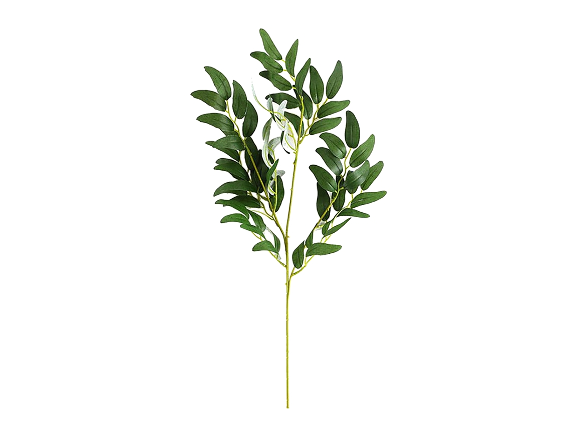 Estendal de arame com folhas de Vido verde LAXISCREED, 75cm