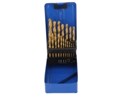 Conjunto Brocas Aço Hss 1-10mm Com Caixa Azul