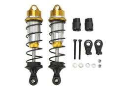 Mali amortecedor Dianteiro de Carro Rc de Liga de Alumínio com Alta Elasticidade para Arrma 1/7 1/8 Ouro 2 Peças