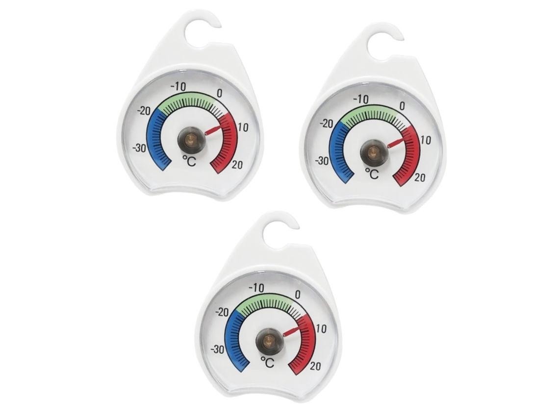 Conjunto De 3 Termômetros Para Geladeira, Termômetro De Cozinha, Monitor De Temperatura Para Geladeira, Termômetro