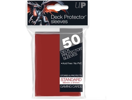 Capas Reutilizáveis  Solid Standard (50 - Vermelho)