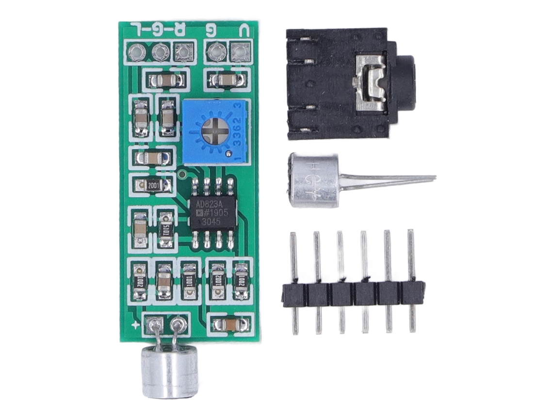 Módulo de Microfone Pickup com Amplificador S/MARCA