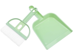 Conjunto de Pá e Escova Compactas em Abs Resistente, Ideais para Gaiolas Pequenos Animais. Kit CHABERLU
