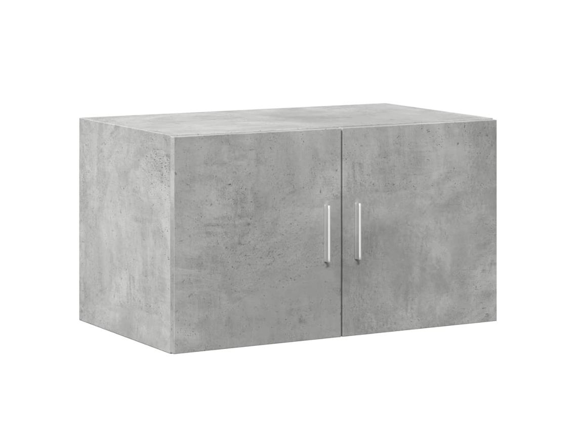 Wall Cabinet, Wall Cabinets Vidaxl Cinzeto Madeira Processada (n/a)