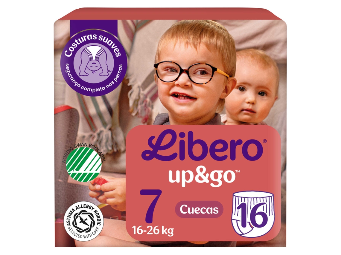 Fralda Up&Go T7 16-26KG Libero