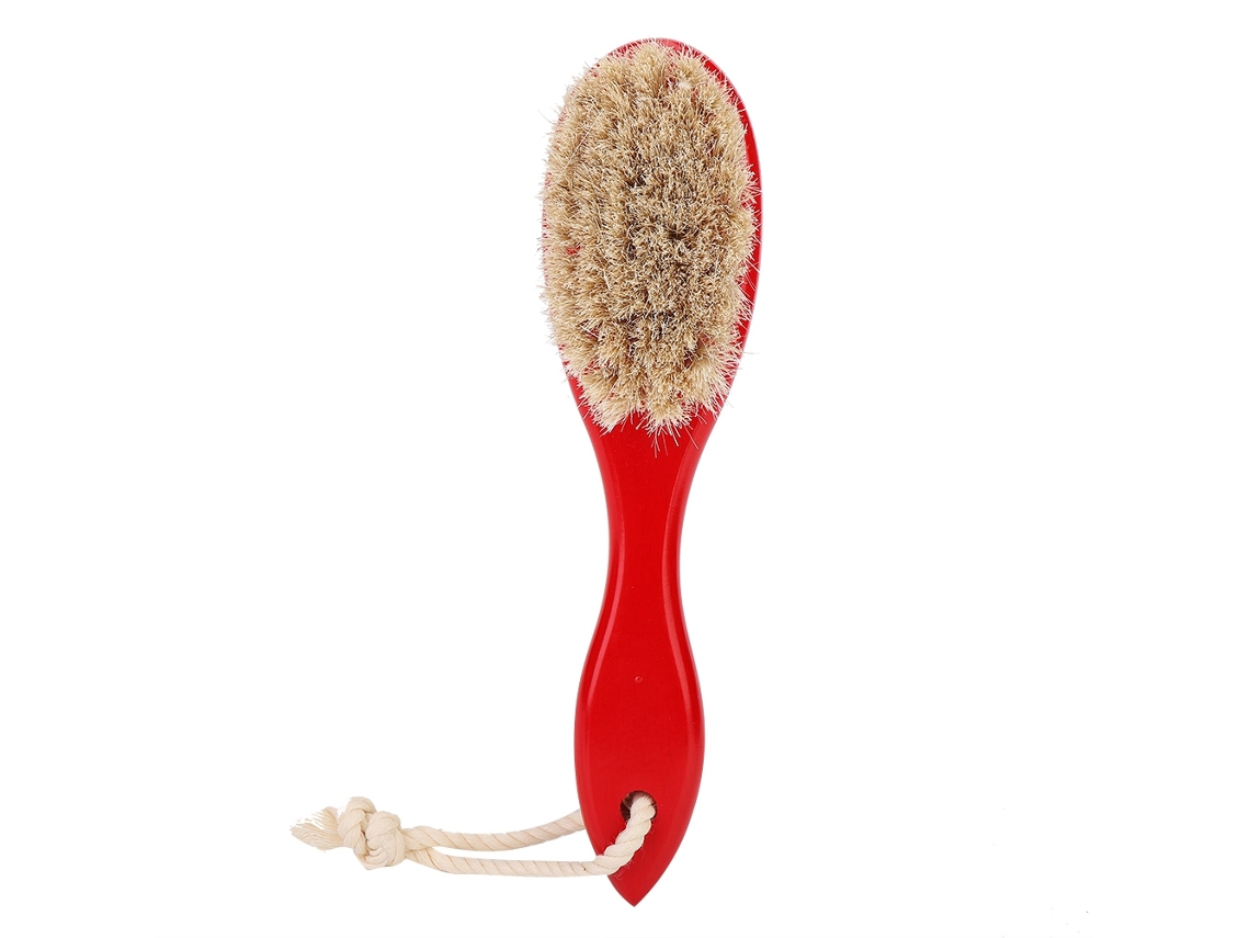 2026 pincel Escova de Barba e Cabelo para Coletar Cabelo Quebrado Forma de Barba Pente de Óleo Cabelo Vermelho