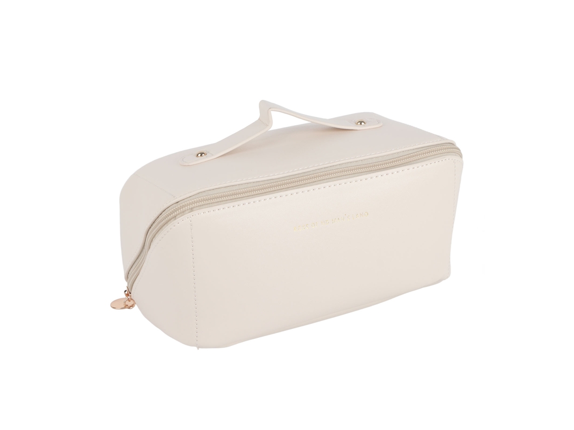 2026 bolsa de Maquiagem de Pu Portátil para Viagem, Bolsa Cosmética e Toiletry Bag