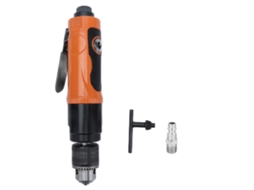 Furadeira pneumática reta de 3/8" com velocidade ajustável KP-555A, estilo europeu, para furar e parafusar.