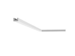 Moldura De Parede 2m Para Fita Led Vanta 25 Branco