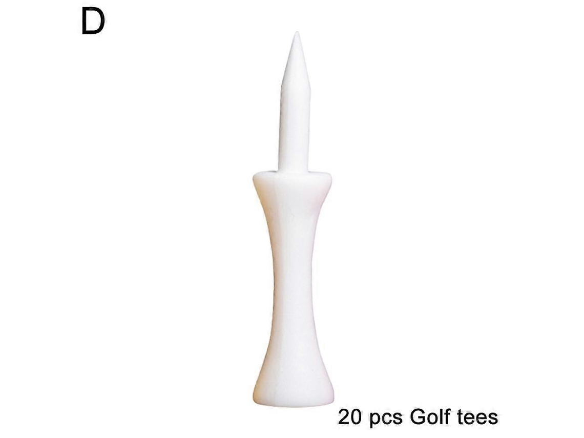 Tacos de golfe de plástico, modelo Castle, todas as cores e tamanhos, 20 peças/saco, perfeito, Slowmoose