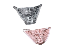 Conjunto de biquíni sexy feminino 2026, composto por duas peças em seda Mulberry com cós alto elástico.