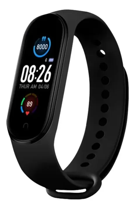 Pulseira inteligente preta M5 para pressão Vayotoy, direto da fábrica